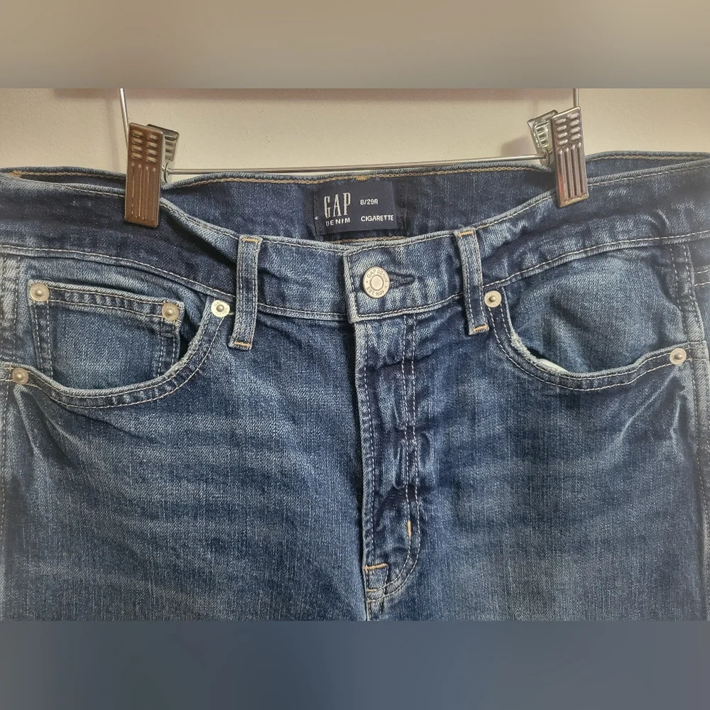 Gap Denim Cigarette Jeans - Picture 2 of 5